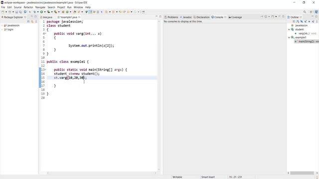 variable length arguments in java