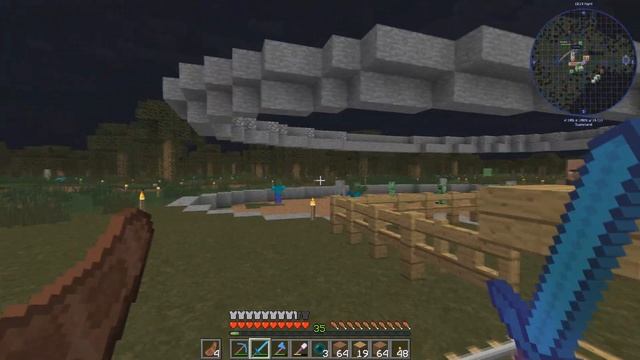 [Выживание в плоском мире] Flat Swamp #5 - РЫНОК ЖИТЕЛЕЙ | Minecraft 1.12.2 смотреть онлайн