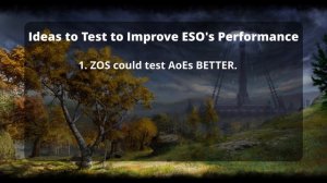 ESO's PvP Discussion - The AoE Tests And What's Next