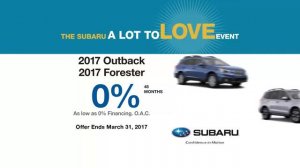 Walser Subaru A Lot To Love March 17 LQ