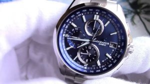 Великолепные синие или Casio Oceanus OCW-T2600-2A2JF / Oceanus T2600