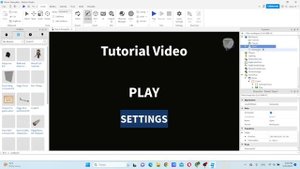 как сделать меню роблокс студио + морф