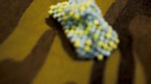 Объёмный танк из бисера | Процесс