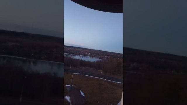 На звоннице церкви Благовещения Пресвятой Богородицы в Подпорожье в канун праздника Благовещения. смотреть онлайн