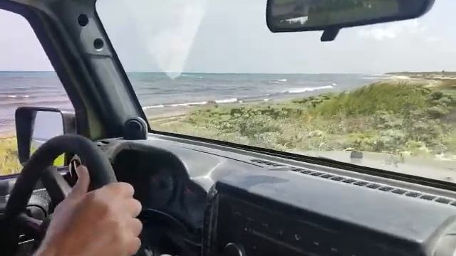 Остров Кoзумел Мексика.,Дорога на экологически чистый пляж.Cozumel смотреть онлайн