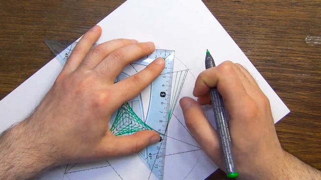 ?HOW TO DRAW SPIROGRAPH PATTERN WITH RULER AND COMPASS✏️? - GEOMETRIC ART  SPEED TUTORIAL