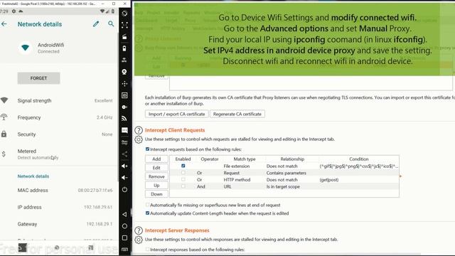 BurpSuite - Intercept HTTP request смотреть онлайн