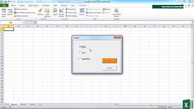 47  UserForm Controls   The CheckBox