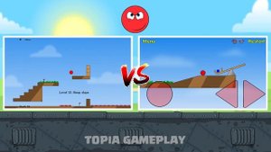 Red Ball 1 vs Red Ball 1 Mobile - Who Will Win - No Commentary Full Gameplay