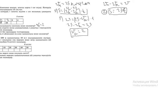 №1301, №1302 есеп математика 6 сынып Катер а айлағынан шығып ағысқа қарсы спортшы 500 м қашықтыққа смотреть онлайн