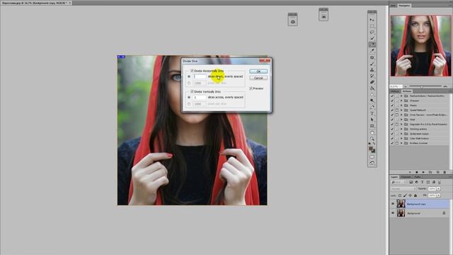 Photoshop. Урок 3.Как из одной фотографии сделать несколько для Instagram.