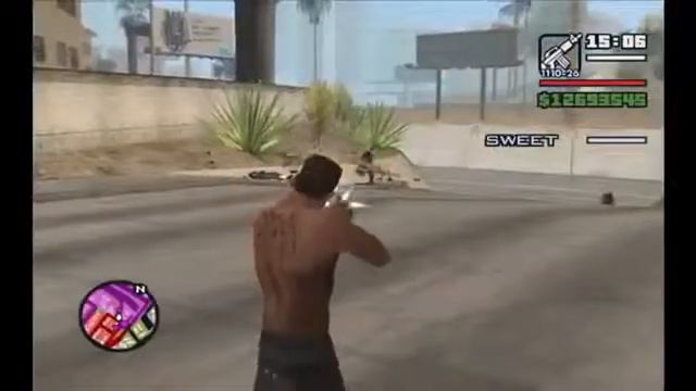 GTA San Andreas Missions 96 Grove 4 Life смотреть онлайн