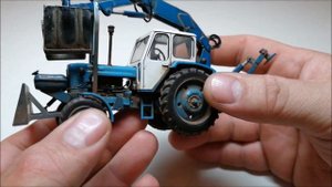 Конверсии тракторов ЮМЗ-6АЛ ЭО-2621, ЮМЗ-6А грейфер