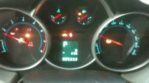 Запуск двигателя в мороз -21 Шевроле Круз 1,6 (Chevrolet Cruze 1,6)