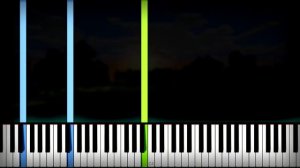 Minecraft - Moog City 2 (C418 Soundtrack from Minecraft Volume Beta) Piano Tutorial Sheet Music mid