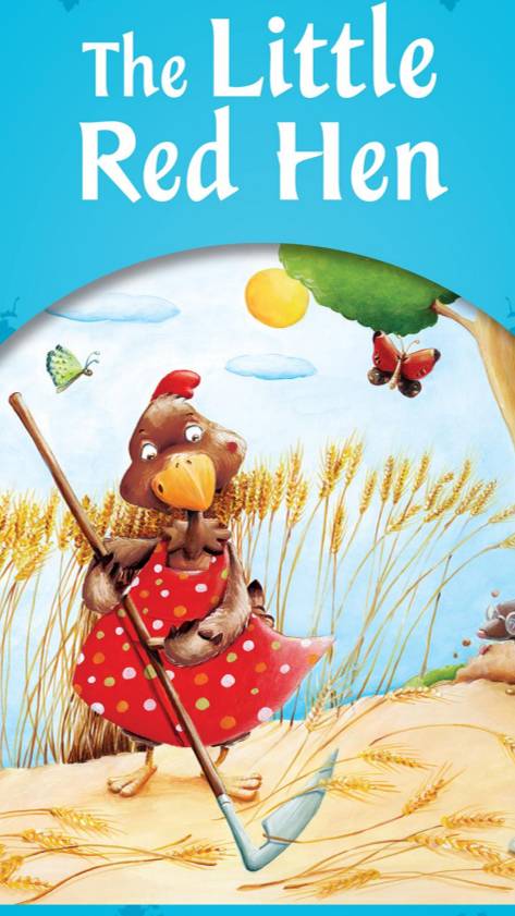 Сказка "The little red hen" ("Маленькая рыжая курица") на английском языке смотреть онлайн