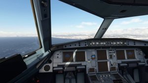 Полет в зимнюю сказку. Посадка в аэропорту г. Сочи 2К 60 FPS