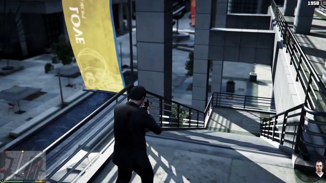 Прохождение игры GTA 5 [PC 60fps] #35 Разборка фбр смотреть онлайн