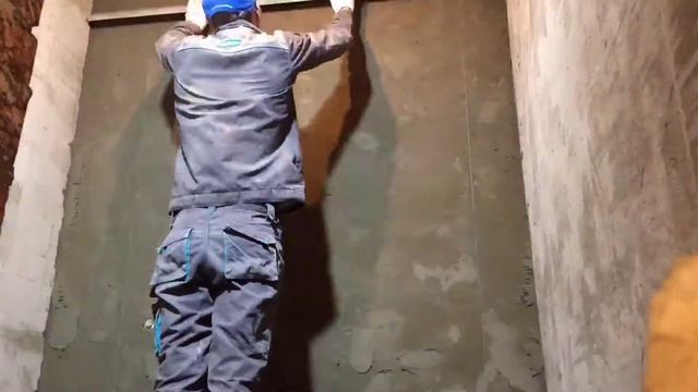 Штукатурка санузла за 10 минут. Как подготовить поверхность под укладку плитки. смотреть онлайн