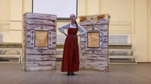 Вансовская Ксения.  
Шуточная песня «Ванюшка мой»