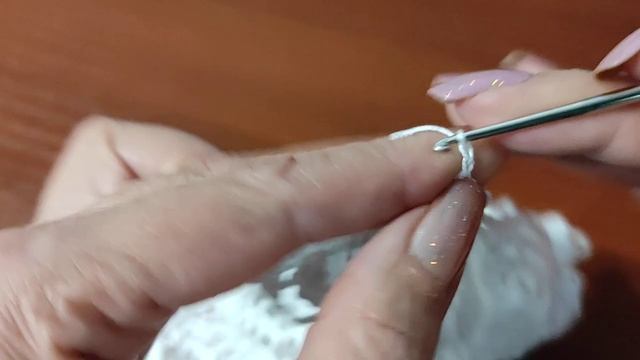 САЛФЕТКА АЖУРНАЯ крючком. 2Часть с 23-30ряд.