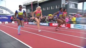 Tiffany Porter Bullet Start wins Women's 100mH Great North CityGames 2015