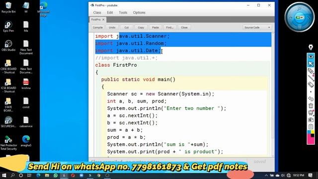 java.util package in java | Difference between java.util.Scanner and java.util.*