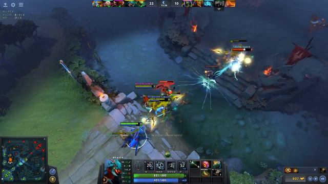 Dota 2 №17 Weaver победа. Жуки тащат. смотреть онлайн