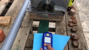 Проверяем обороты. Циркулярная пила Ryobi R18CS