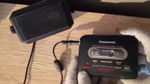 Walkman Panasonic RQ-SX65F Stereo Radio Cassette Recorder