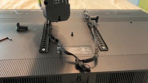 How to attach a 55 inch Roku TCL 4K Smart TV to a Wall Mount