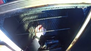 #Дача. Обзор коптильни из старого холодильника "КУЗБАСС"  на электричестве. Коптим на даче окуня.