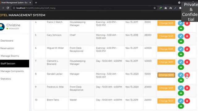 Hotel Management System Full PHP Project with Source Code