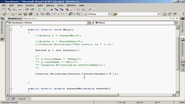 C# From A to Z - Lesson 46: The Static modifier смотреть онлайн
