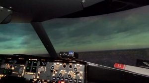 Авиатренажёр Дрим Аэро Екатеринбург в ТЦ Алатырь. Полёт на боинг 737 над Тюменью