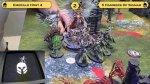 Aos Battle Report!! New GHB: Hammers of Sigmar vs Emerald Host!!