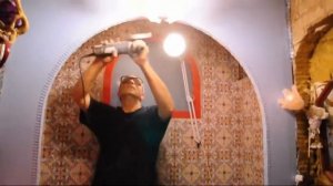 ВЫРАВНИВАНИЕ КРАЯ МОЗАИКИ НА АРКЕ.