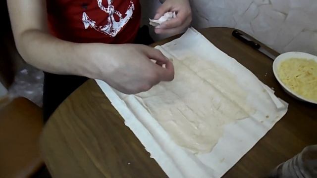 Приготовления сырной шаурмы в домашних условиях
