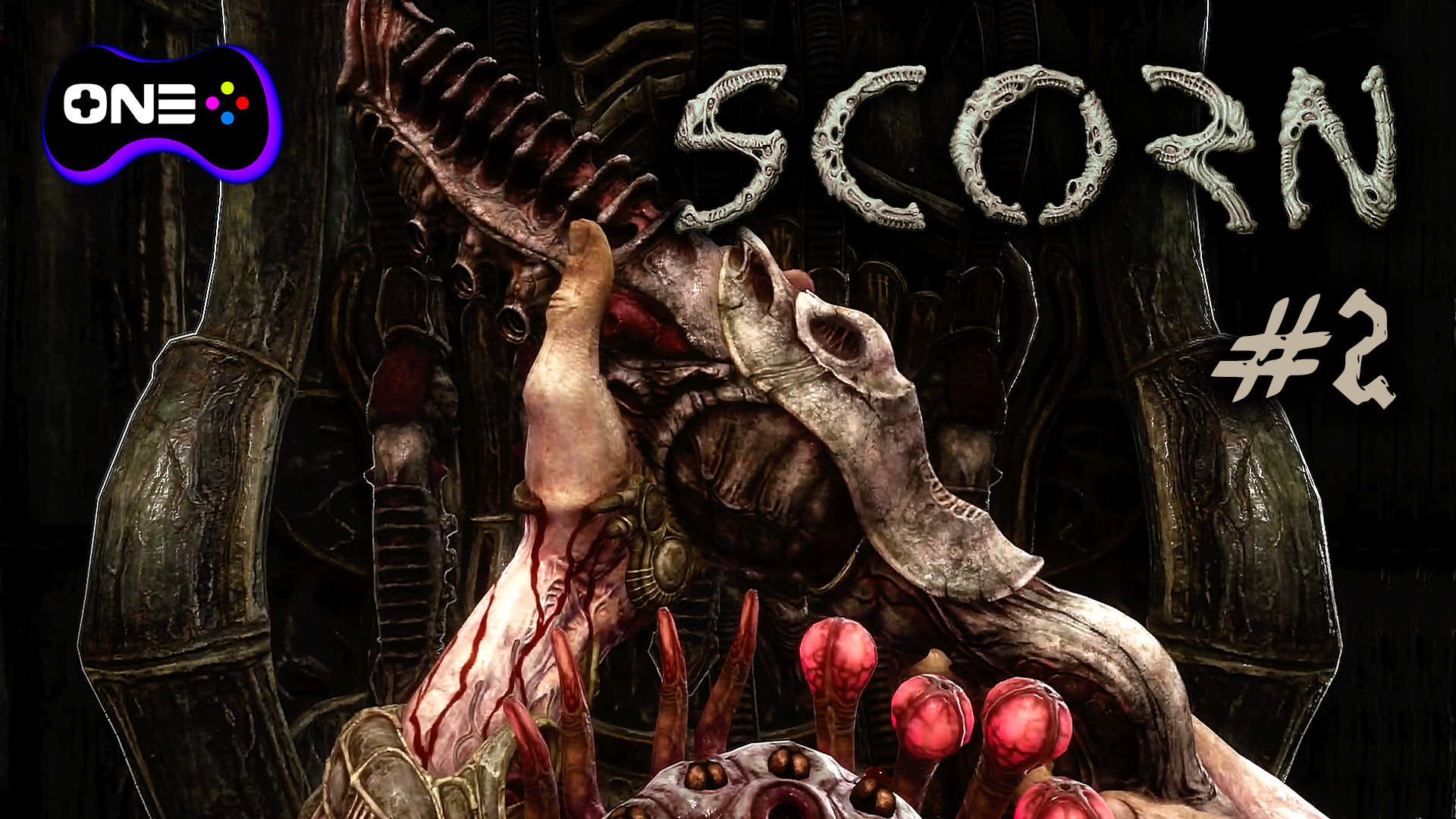 Бомбическая игра SCORN полное прохождение на Xbox Series S №2 #scorn #scornобзор #scorngame