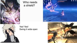 Raiden vs Raiden Stop that Blade meme