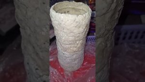 Ваза из соленого теста