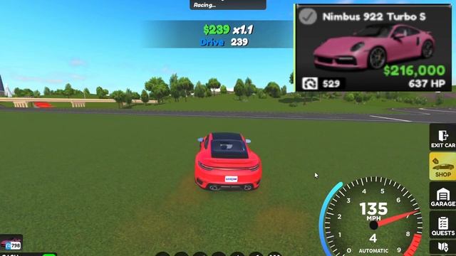 The *BEST BUDGET CARS* for 800 Score Races! (Drive World Roblox)