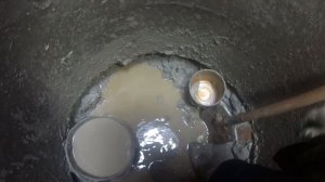 колодец с родником и почему кольца не опускаются