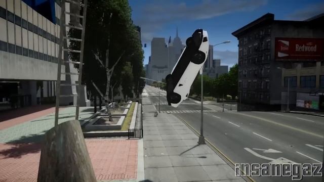 GTA IV Lamborghini Reventon Roadster [EPM] Crash Testing - Insanegaz смотреть онлайн