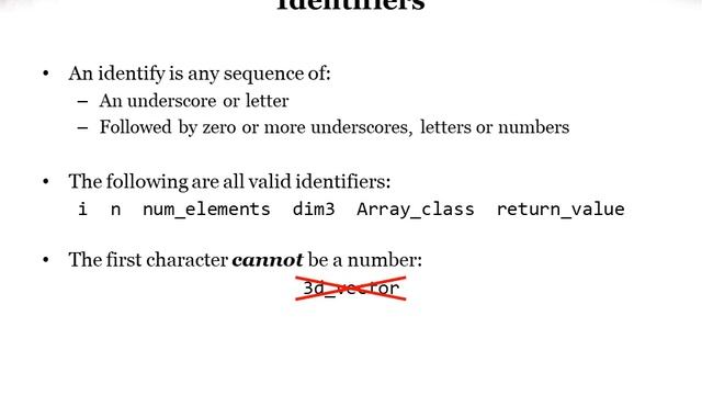 1.04 Identifiers смотреть онлайн