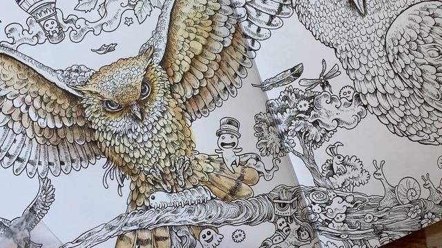 Animorphia - Owls part 1 of 3