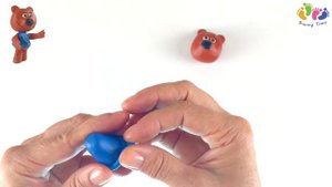 Ми-ми-мишки. КЕША.  Как легко слепить из пластилина персонажа мультика Мимимишки.