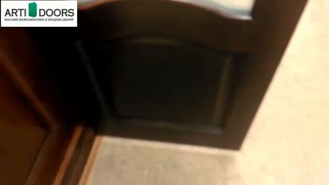 Дверь из массива М7 Т-06 темный лак смотреть онлайн