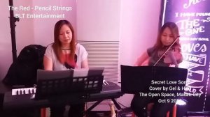 Secret Love Song - instrumental cover by The Red-Pencil Strings (duo)