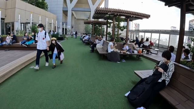 Осака как она есть. Прогулка по центру города Осака смотреть онлайн